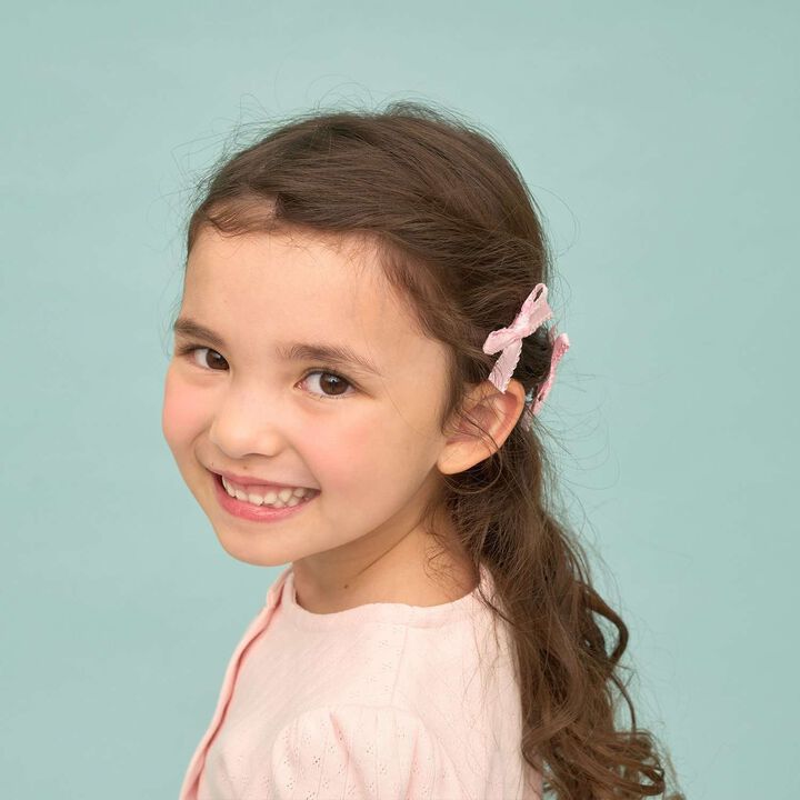 Mini Hair Clips (Set of 6),Cream, medium image number 12