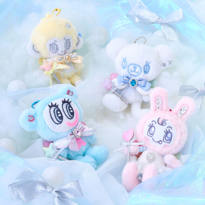 Angel Bellie Sparkling Plush Charm,Pink, medium image number 6