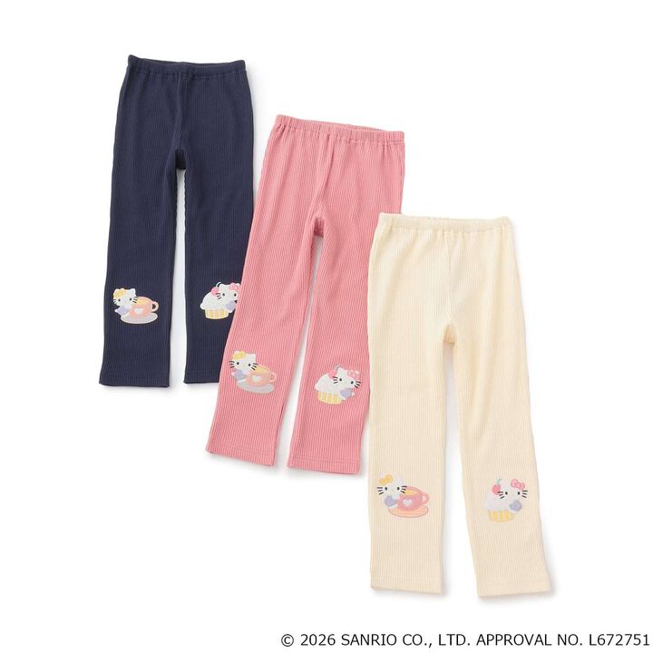 [Hello Kitty] Leggings,Pearl white, medium image number 4