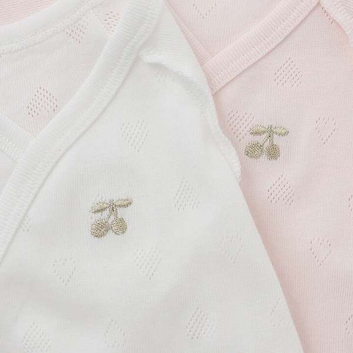 [Weak Acidity] Short Bodysuit,Light pink, medium image number 7