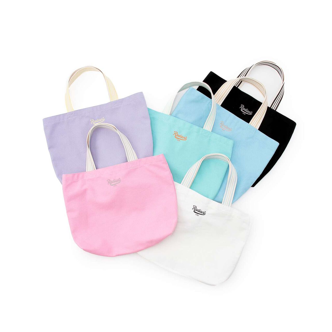 [GOOD PRICE] Cheer Embroidery Horizontal Tote,Lavender, large image number 3