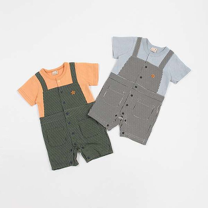 Salopette-Style Coverall,Green, medium image number 8