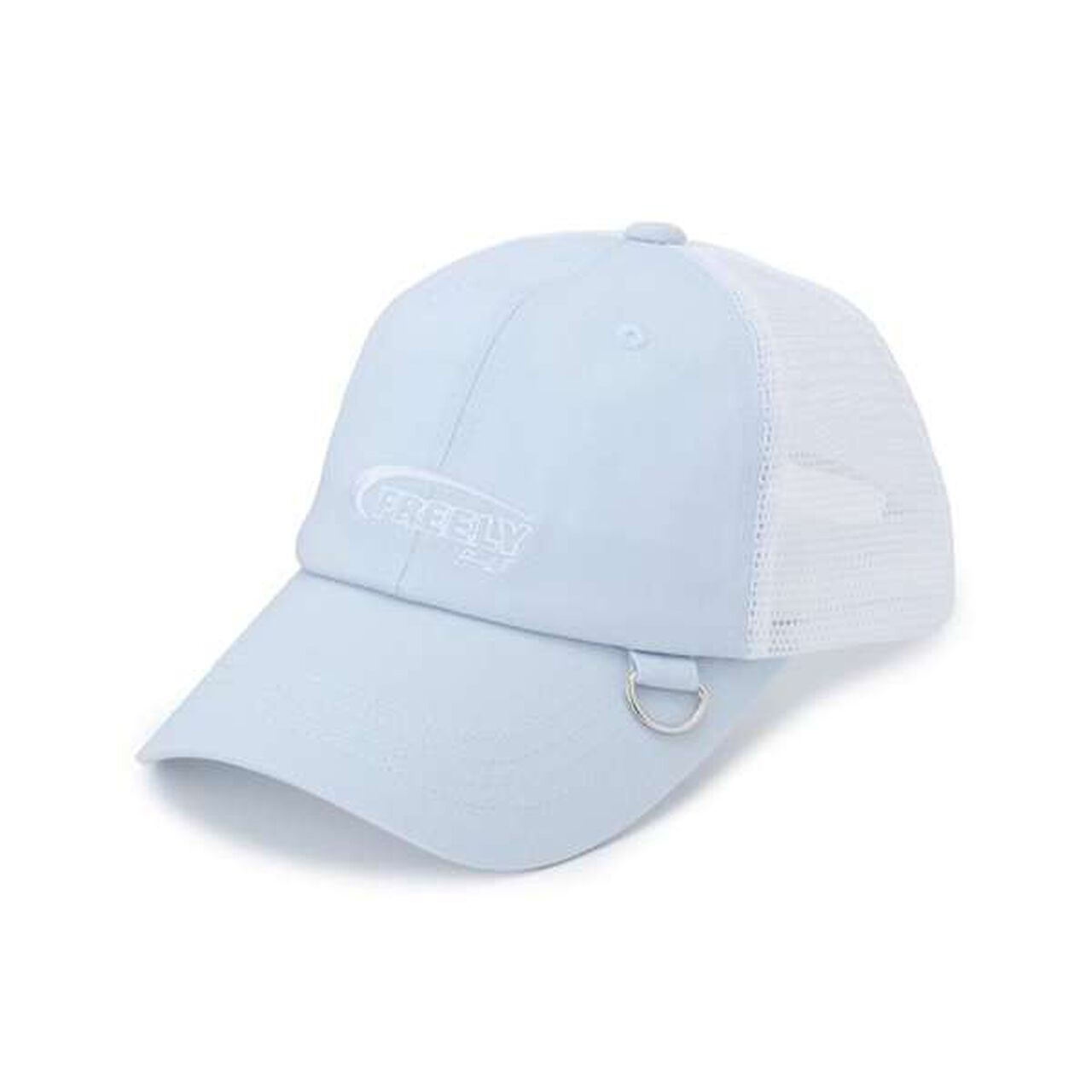 Logo Embroidered Mesh Cap,Black, large image number 1