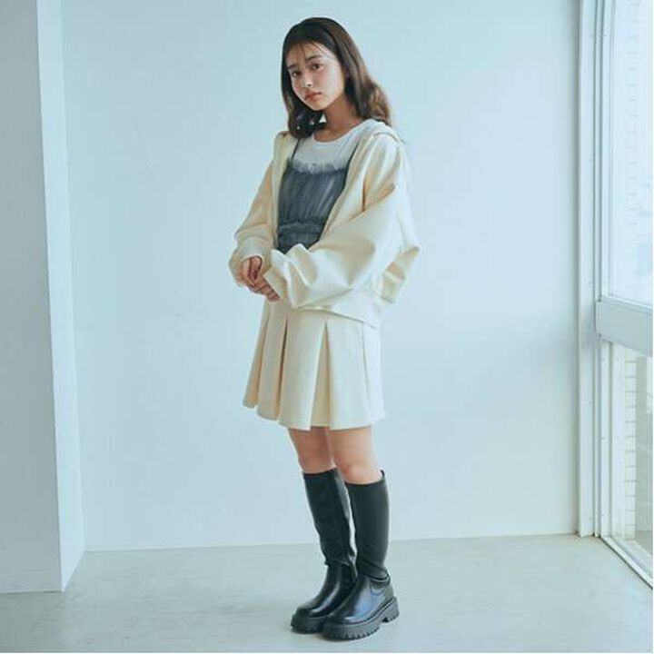 Cardboard ZIP Parka,Black, medium image number 1