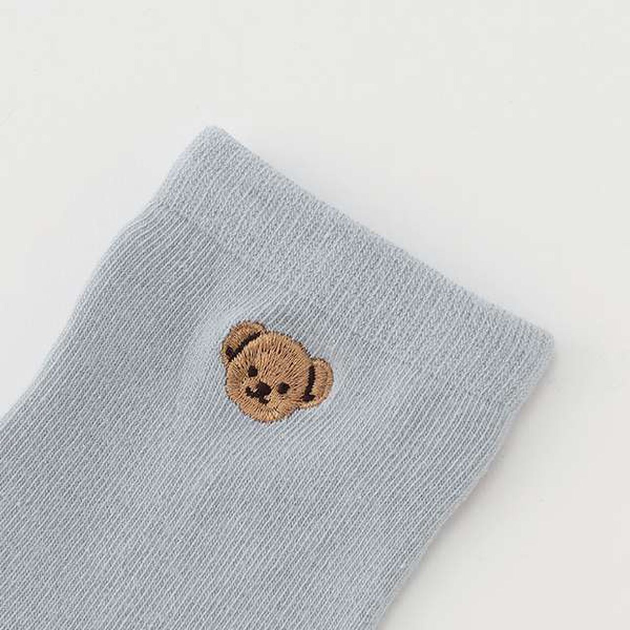 Boys Bear Merci Socks 2P,Navy, large image number 1