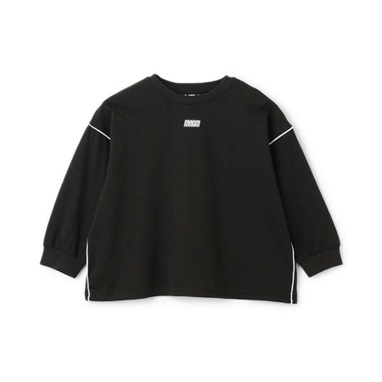 [MNCM] [Comfortable Jersey Fabric] Piping Big T-Shirt,Charcoal gray, large image number 2