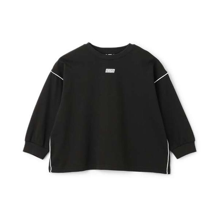 [MNCM] [Comfortable Jersey Fabric] Piping Big T-Shirt,Charcoal gray, medium image number 2