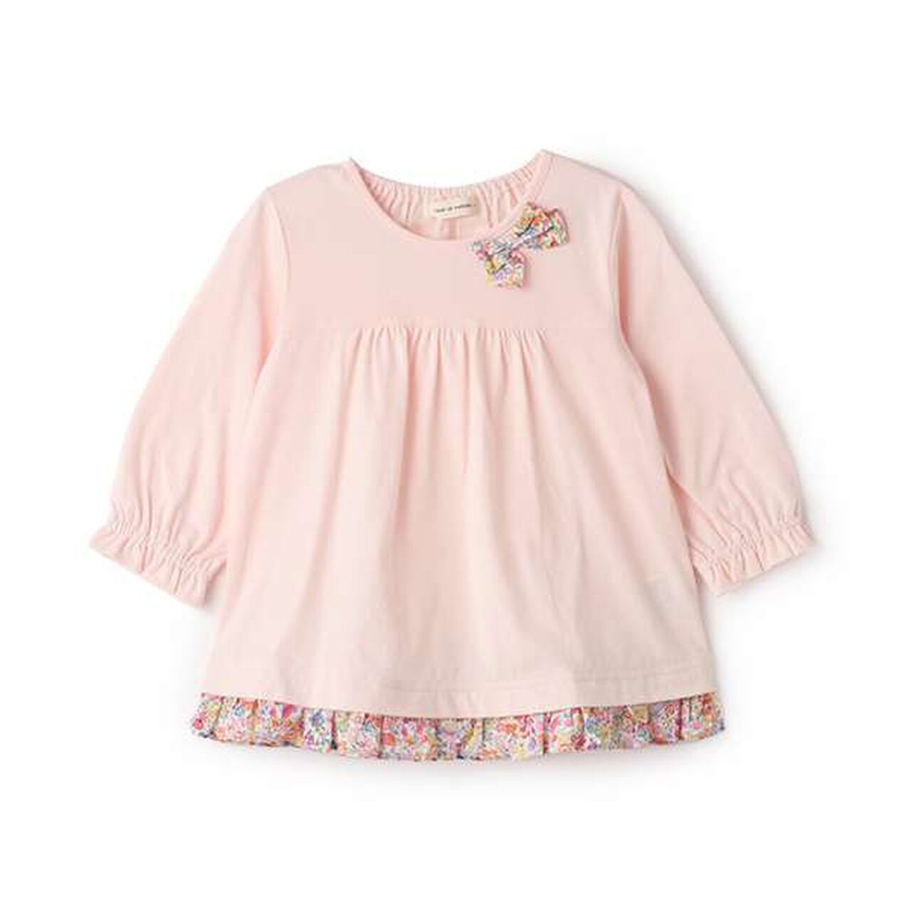 7/8 Sleeve Liberty Ribbon T-Shirt,Pink, large image number 0