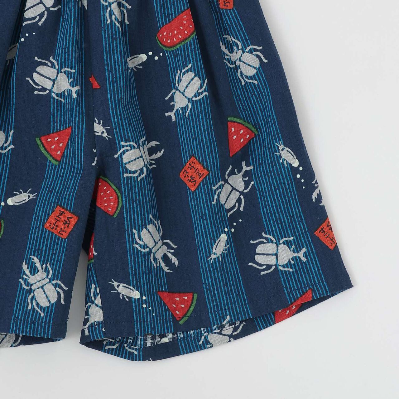 Insect Print Jinbei,Light khaki, large image number 8