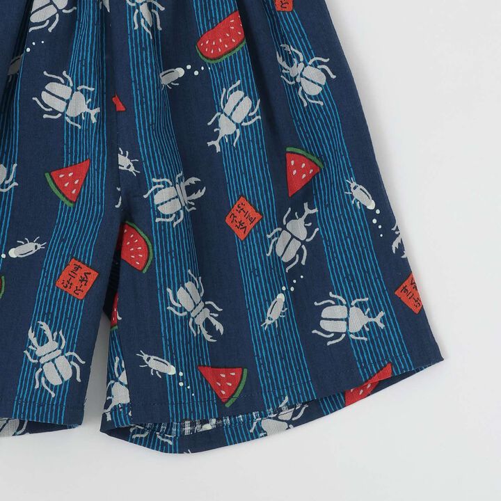 Insect Print Jinbei,Light khaki, medium image number 8