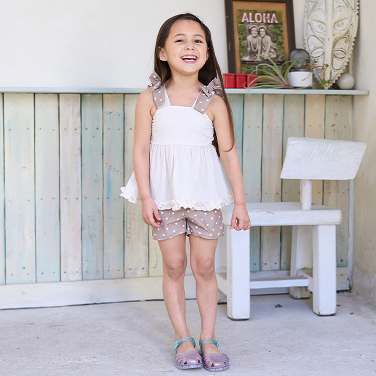 [SWIM] [UV Processing] Frill Round Hem Separates,Pink, large image number 15