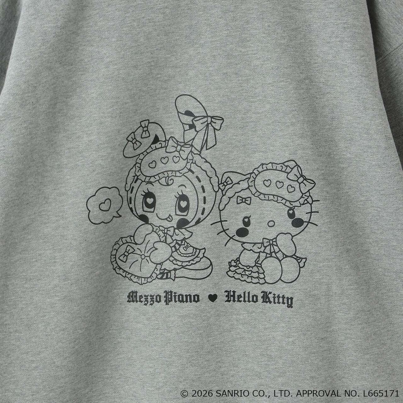 Hello Kitty x Berie-chan Zip Parka,Black, large image number 9