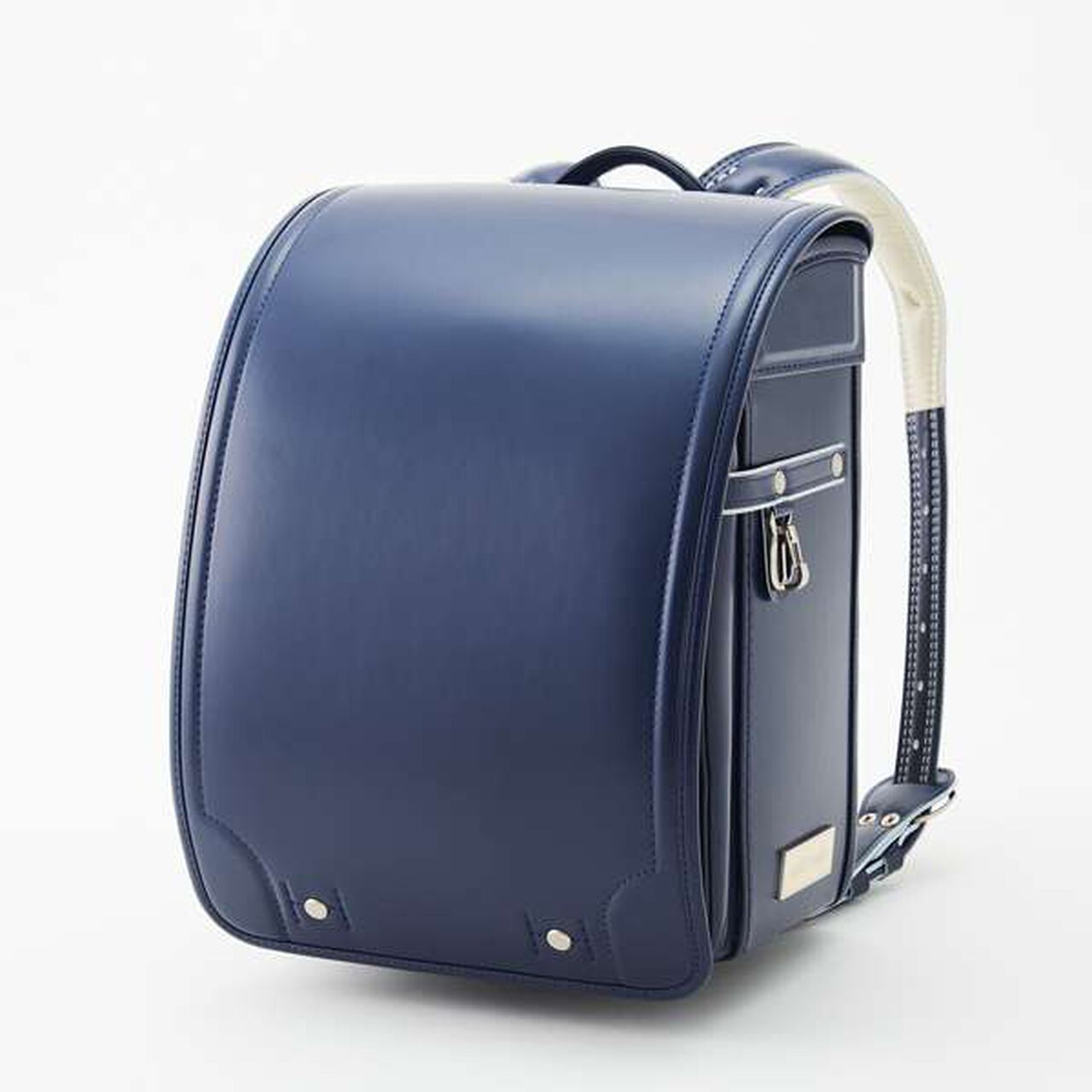 [Web Exclusive] Checkered Pattern School Backpack,Black, large image number 1