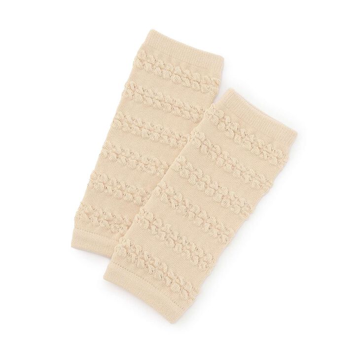 Poko Poko Leg Warmers,Pearl white, medium image number 0