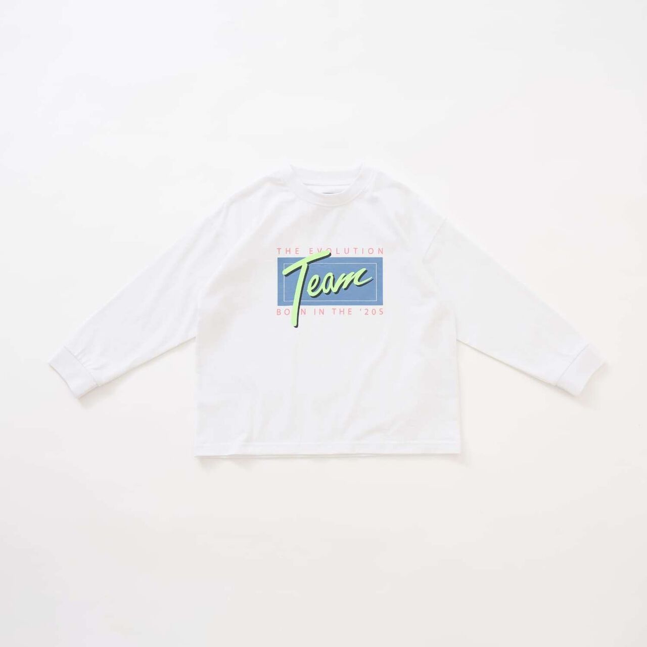 [Parent-Child Matching] [100% Cotton] [365D] Street Logo Long Sleeve T-Shirt,Cinnamon, large image number 4