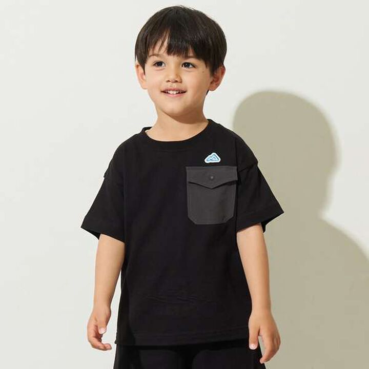 Contrast Pocket T-Shirt,Orange, medium image number 22