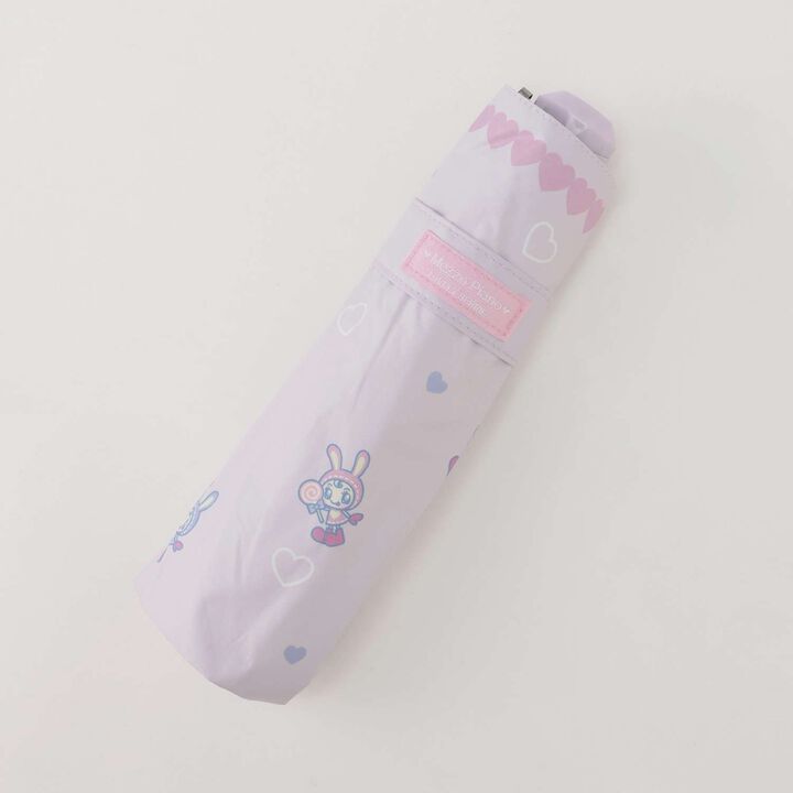[Berrie-chan] UV 100% Light Blocking Heat Shielding All-Weather Foldable Umbrella,Pink, medium image number 9