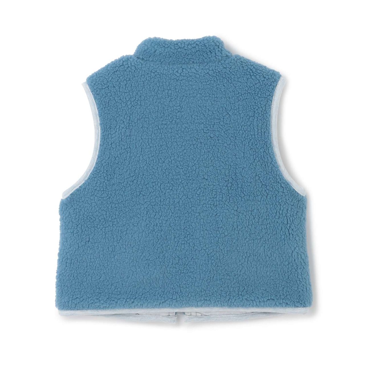 Train Reversible Boa Vest,Off white, large image number 5