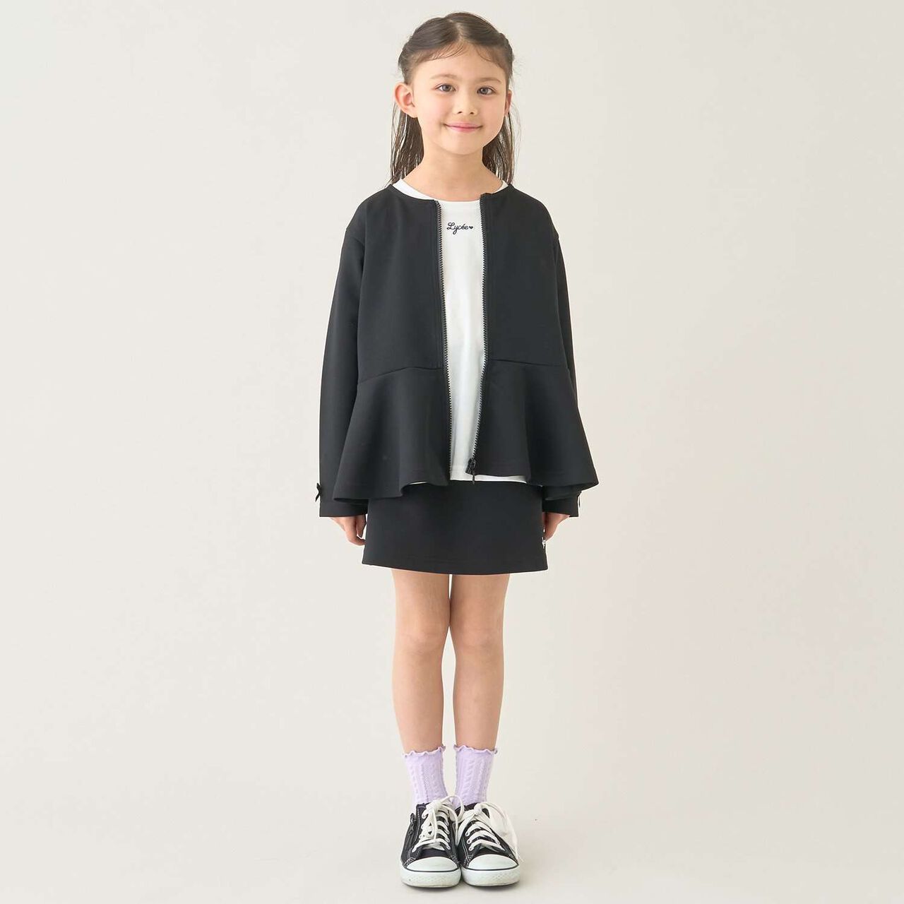 [School-Ready] Puff Sweat Skirt (with Shorts),Ivory, large image number 26