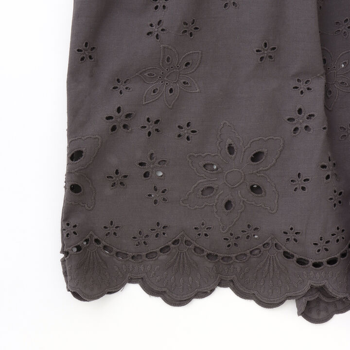 [Parent-Child Matching] Overlay Lace Tunic,Dark red, medium image number 4
