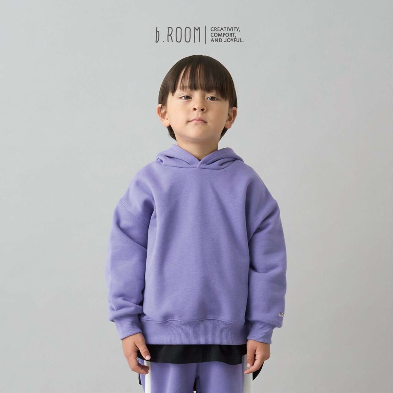 [Daily Standard Wear] [Quick-Dry Absorbent] Puffed Oversized Parka,Purple, large image number 0