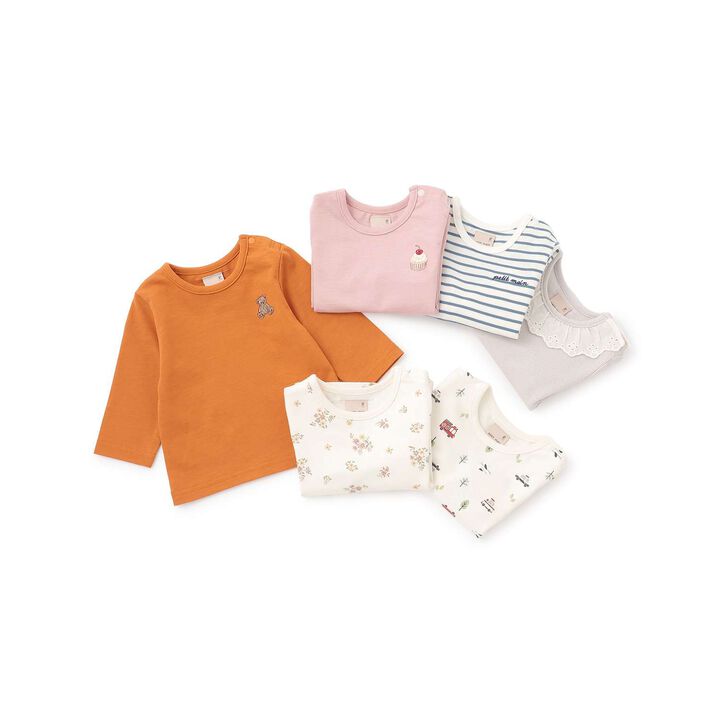 [GOOD PRICE] Long-Sleeve T-Shirt,Light gray, medium image number 16