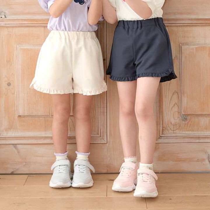 Frill Hem Shorts,Ivory, medium image number 11