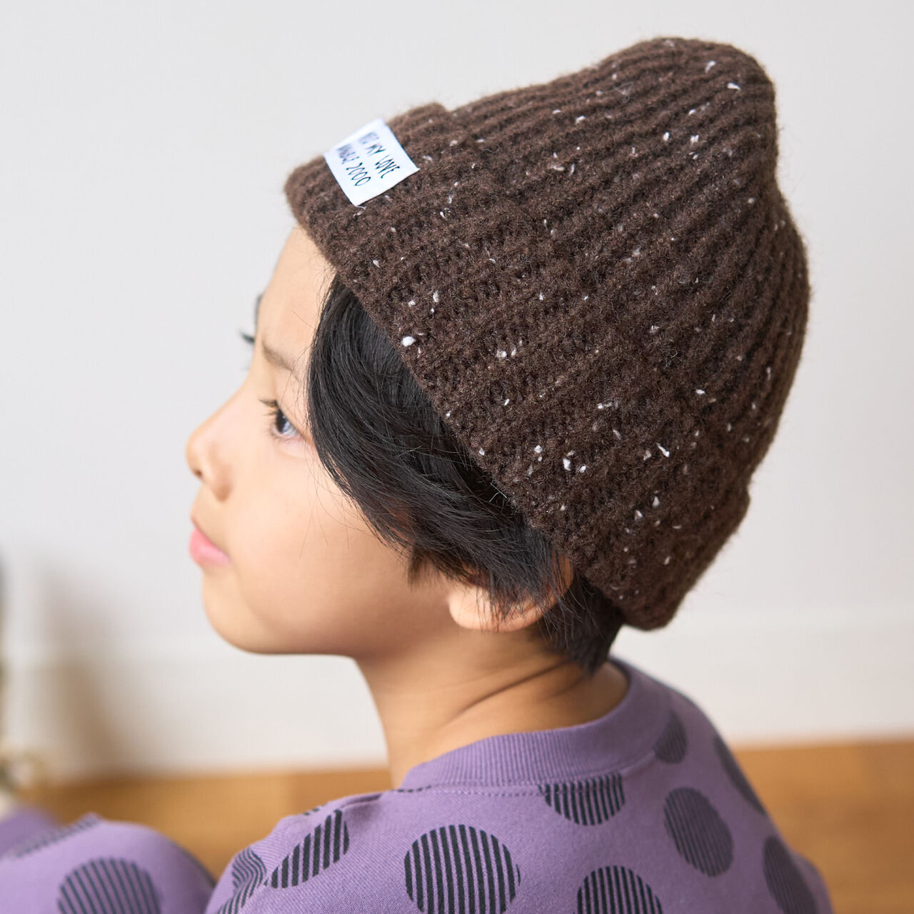 Soft & Fluffy Knit Beanie [Kids Boys],Moderate blue, large image number 2