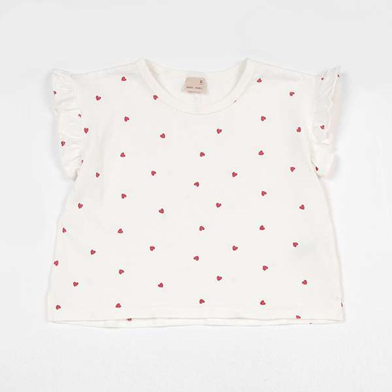 Affordable Girls Short Sleeve T-Shirt,Orange, large image number 3