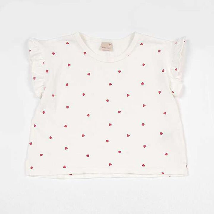 Affordable Girls Short Sleeve T-Shirt,Orange, medium image number 3