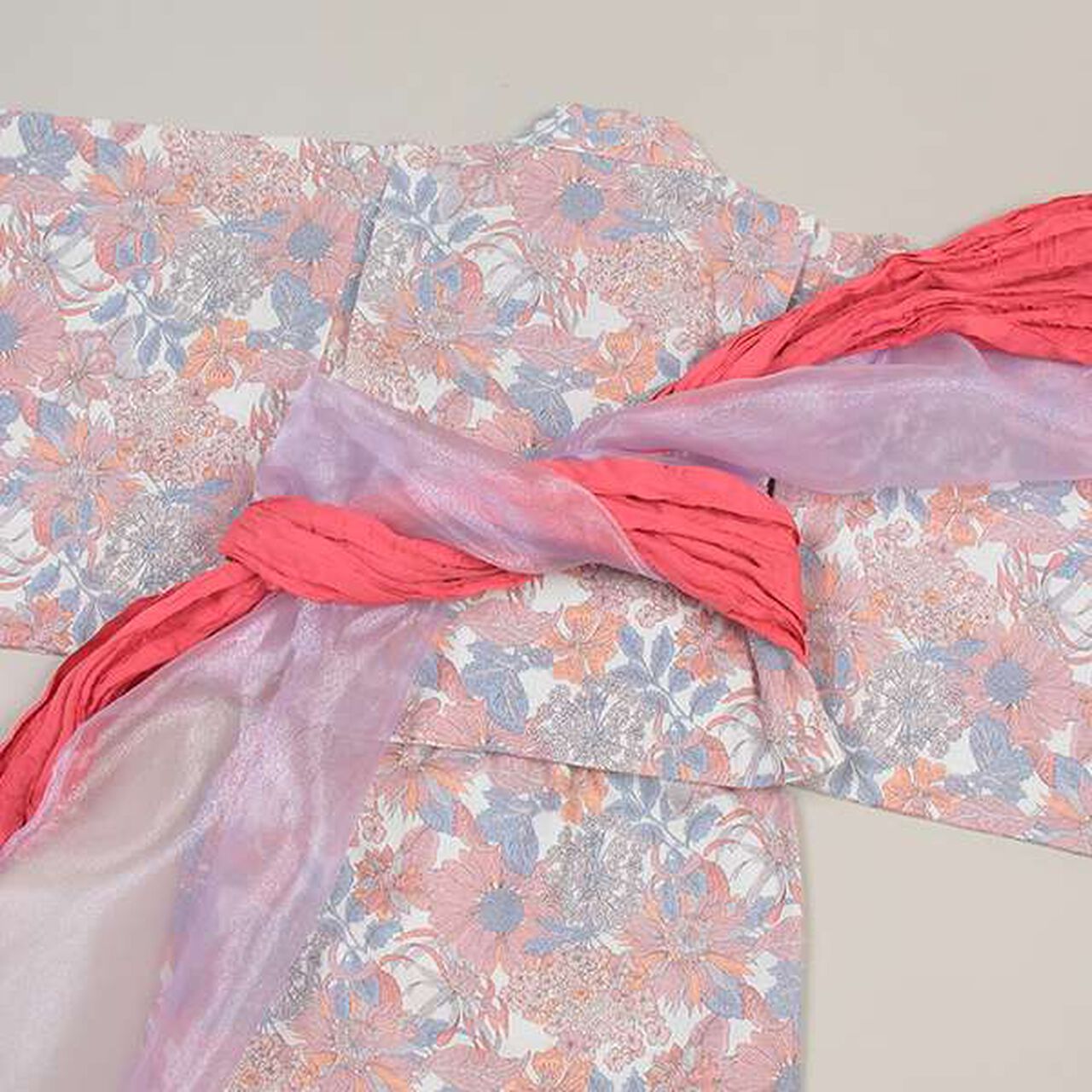 Angelica Garla Yukata Set,Blue, large image number 4