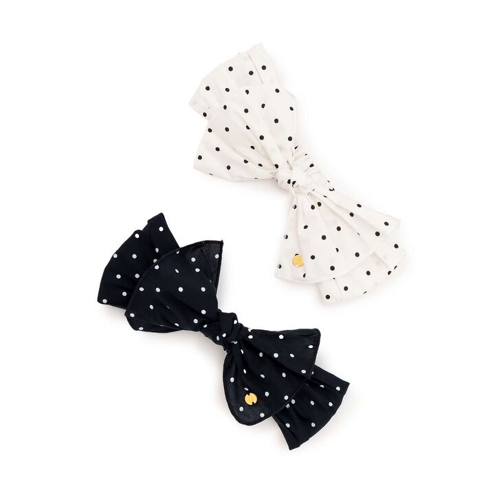 Polka Dot Headband,Navy, medium image number 5