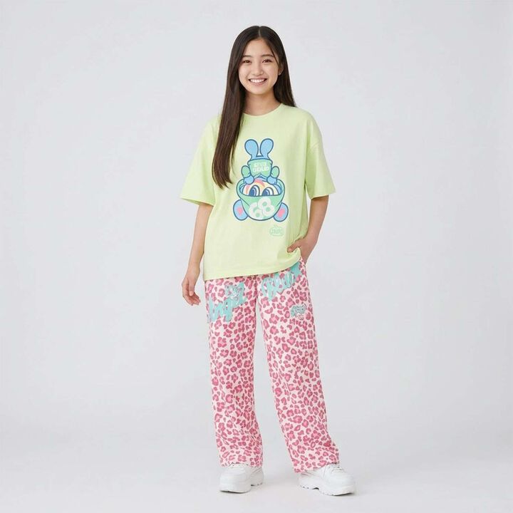 Angel Blue Upside Down Mr. Nakamura T-Shirt,Off white, medium image number 10