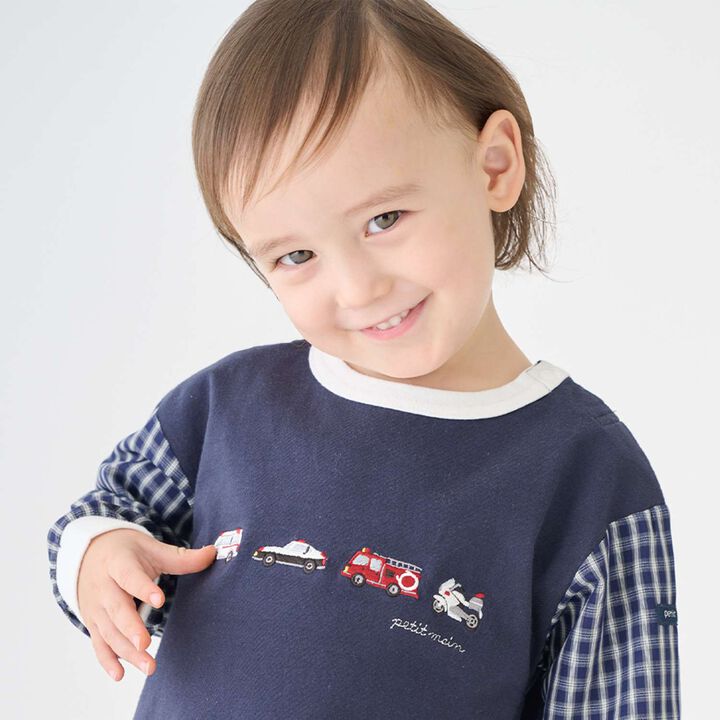 Working Vehicle Long-Sleeve T-Shirt,Off white, medium image number 2