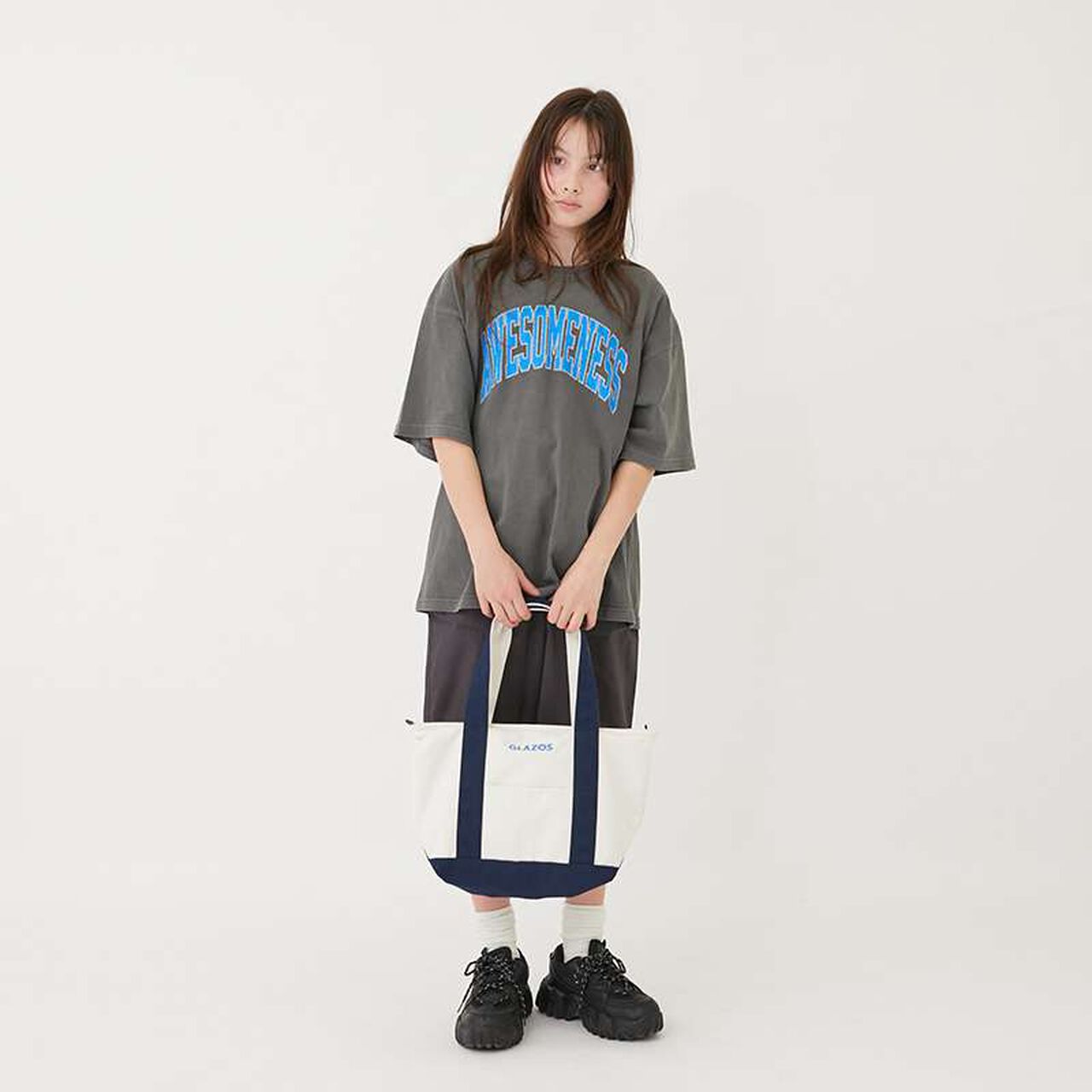 Small Canvas Tote Bag,Navy, large image number 11