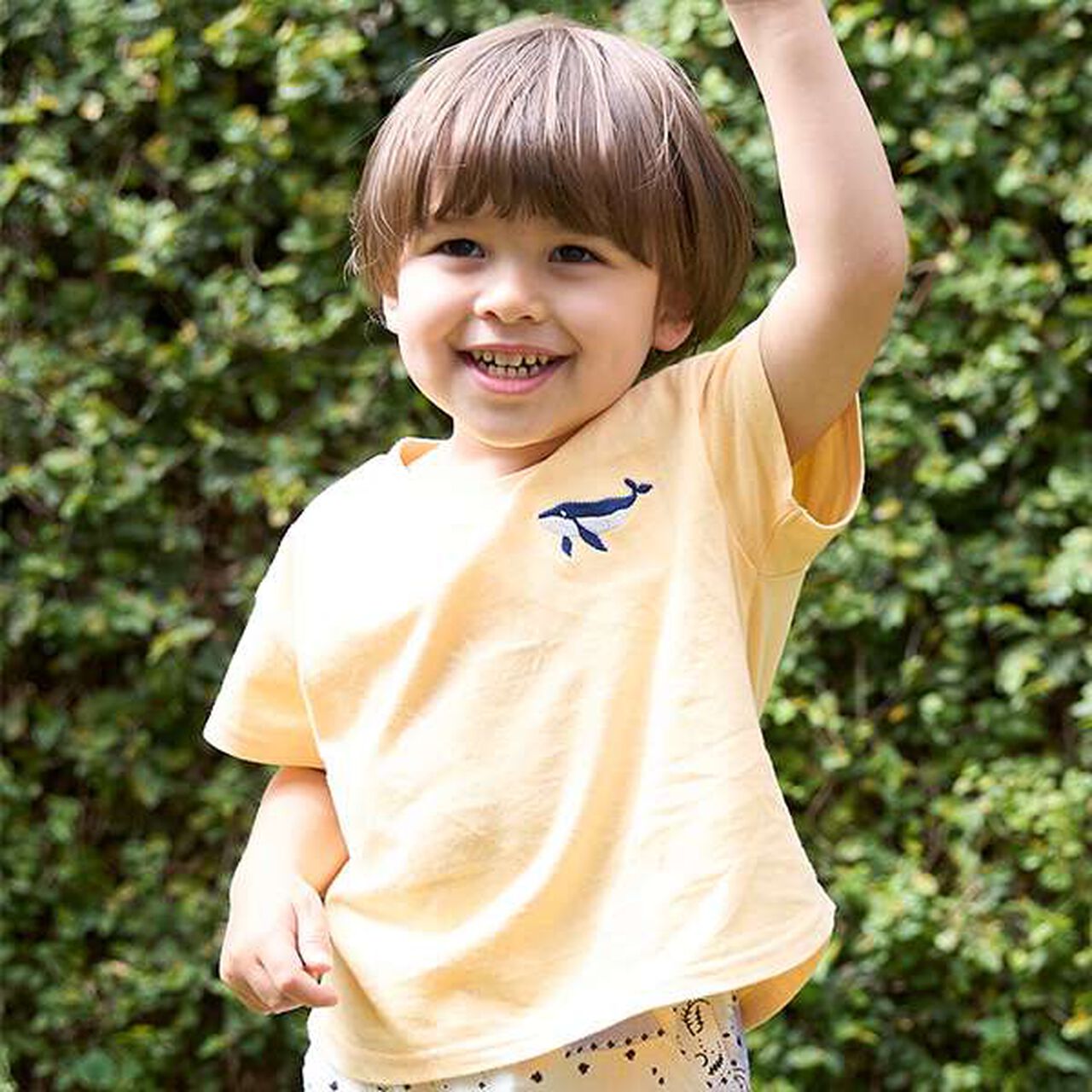 [GOOD PRICE Cool Sensation] Embroidered Short Sleeve T-Shirt,Light blue, large image number 1