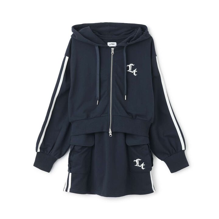ZIP Parka Setup,Navy, medium image number 6