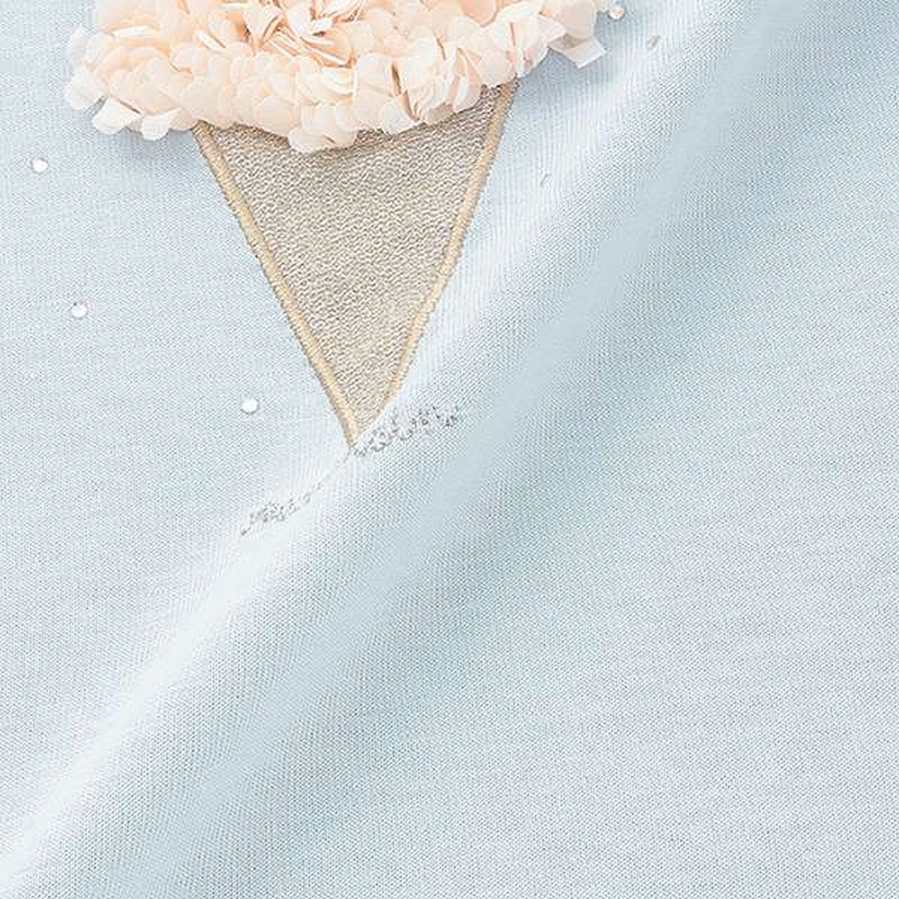 [Anti-stain/Link] Sparkling Motif T-Shirt,Off white, large image number 10