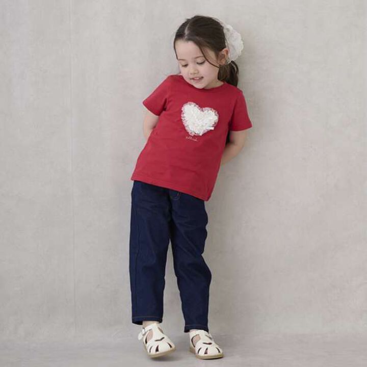 [Link] Assorted Motif T-Shirt (Kids Size),Light pink, medium image number 2