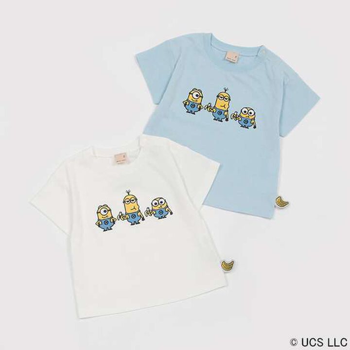Minion Appliqu&eacute; T-Shirt,Off white, medium image number 9