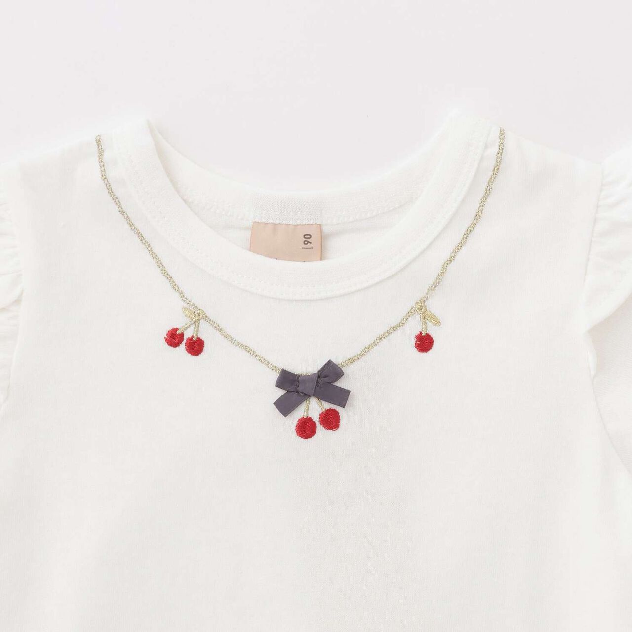 Affordable Girls Short Sleeve T-Shirt,Off white, large image number 21