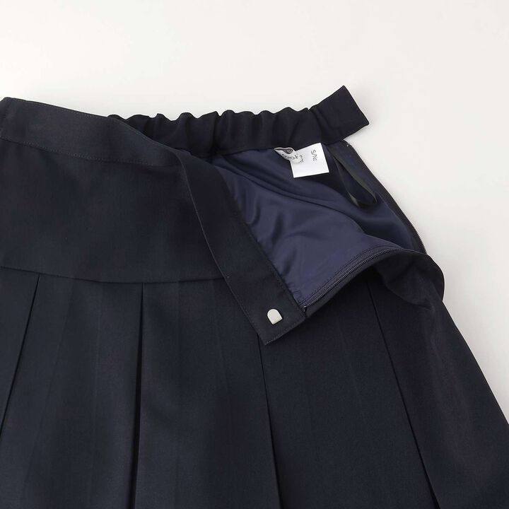 [Graduation Attire] Box Pleated Skirt-Pants,Light gray, medium image number 8