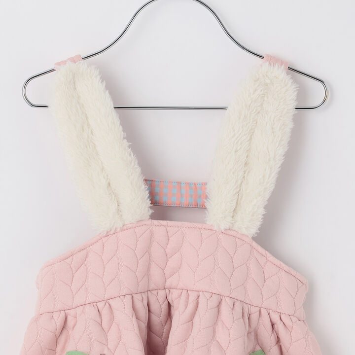 Apple Pocket Jumper Skirt,Navy, medium image number 2