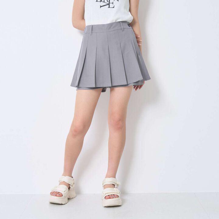 [LTXC/Easy Care] Stylish Micro Mini Skirt-Shorts,Beige, medium image number 5