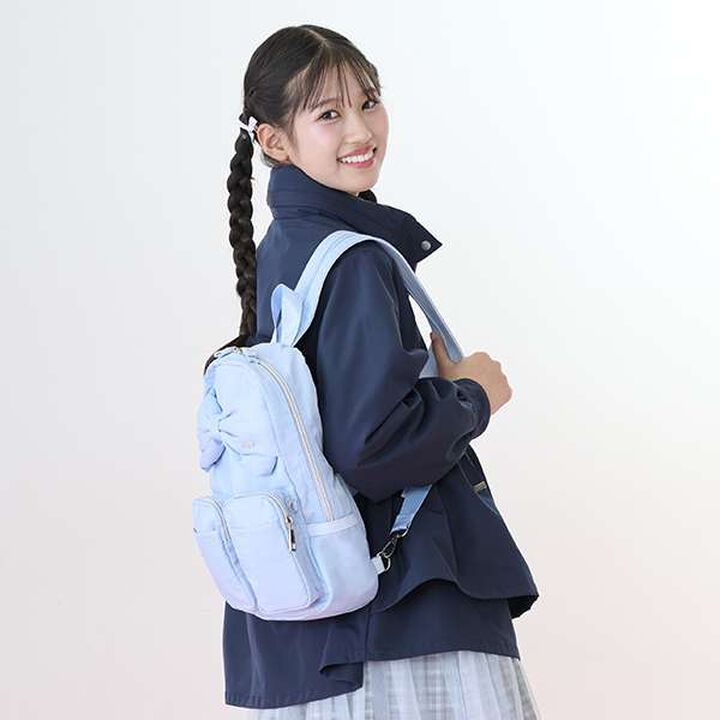 Ribbon Sling Bag,Black, medium image number 17