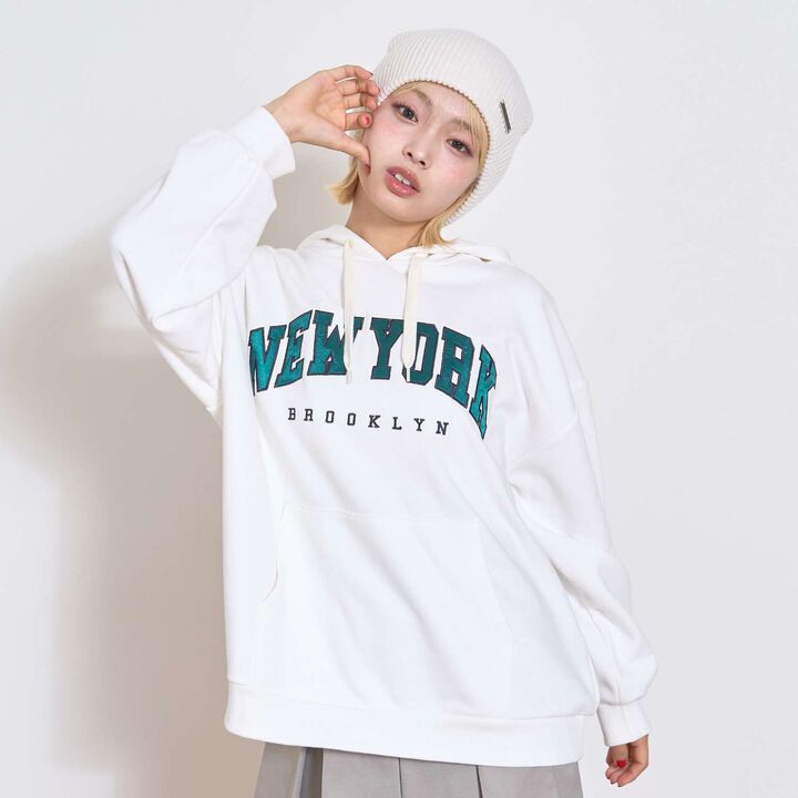 [Seconds Cute Top] [LTXC] College Loose Parka,, medium