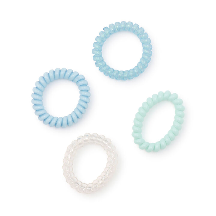 Twist Hair Tie,Sax blue, medium image number 0