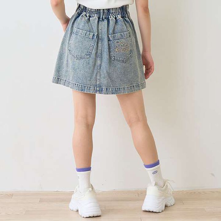 Chic Contrast Skirt,Blue, medium image number 13