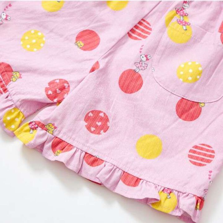 KP Polka Dot Pattern & Mimi-chan Jinbei,Yellow, medium image number 8