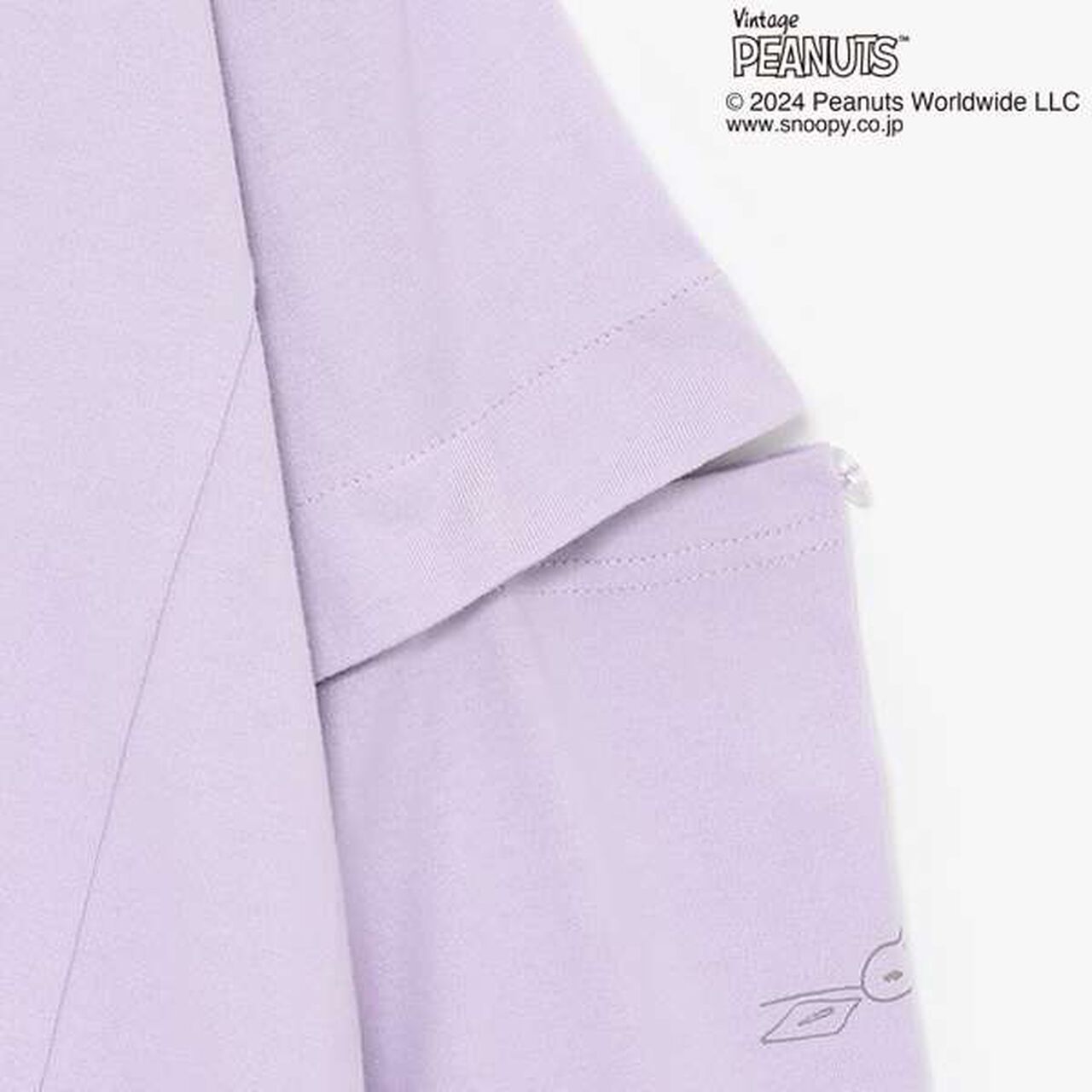 [PEANUTS] [Cool to the Touch] 2WAY Hooded Parka,Lavender, large image number 6